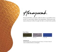 Honeycomb Swatch